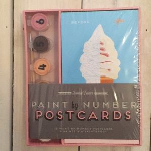 Postcard paint set
